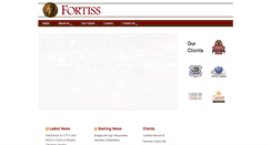 Desktop Screenshot of fortiss.com